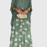 Susan long flowing elegant maxi dress, view 13