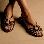 Selene woven sandal, view 2