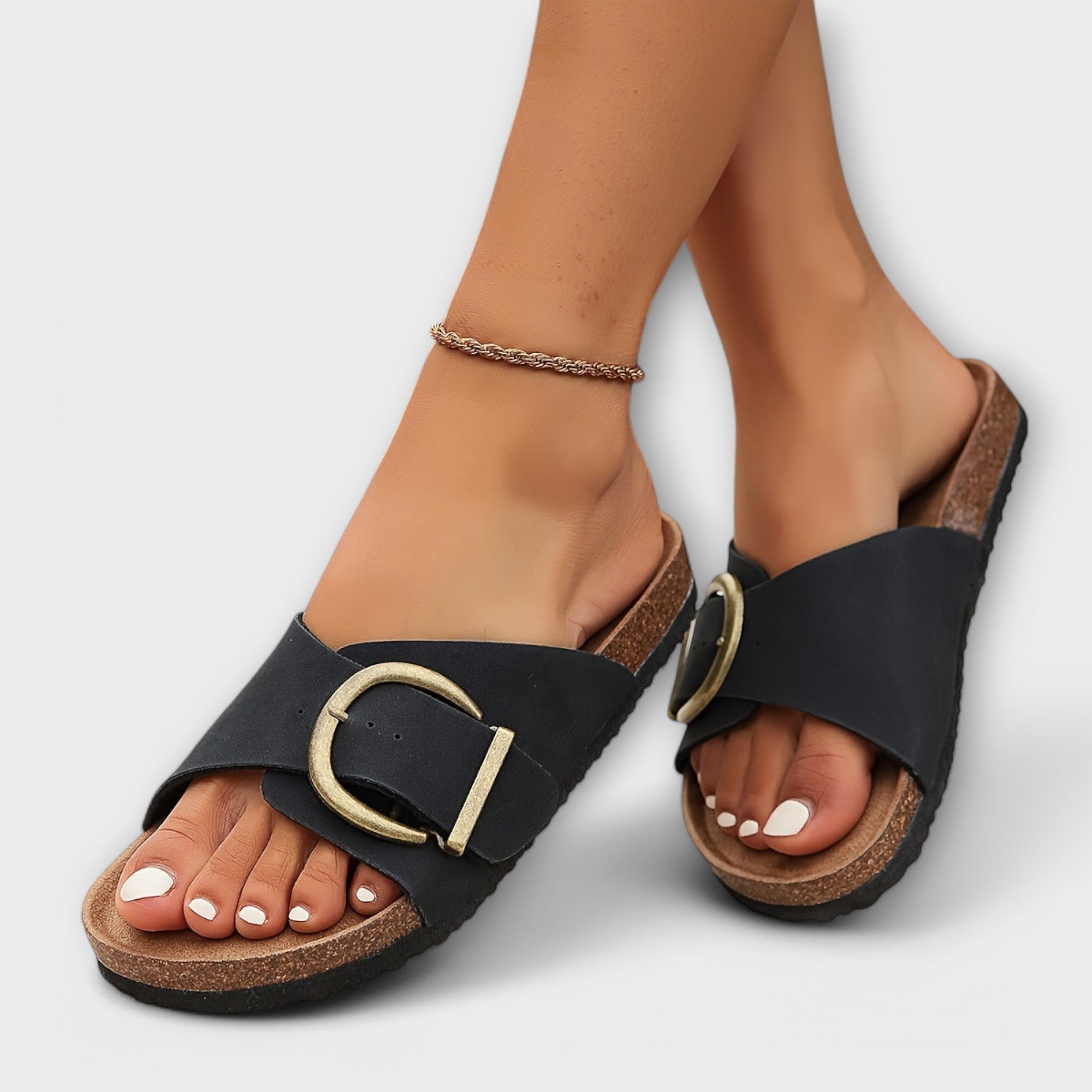 Avelina Double Strap Comfort Sandals, view 8