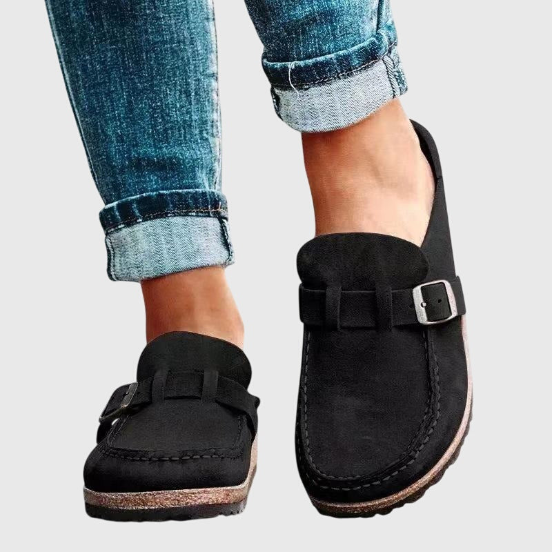 Kendra orthopaedic clogs in Black, view 3