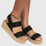 Kelsey Platform Slingback Sandals, view 2
