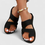 Ottalene orthopaedic sandals in Black, view 4