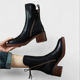 Gwendoline | Leather Ankle Boots