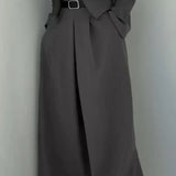 Claudine three-piece bustier set in Blue, view 3