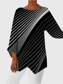 Black White Stripe