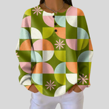 Penny | Retro Geometric Jumper