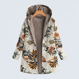 Sophia | Floral Fleece Jacket