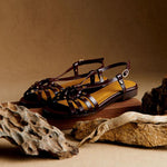Selene woven sandal, view 3