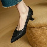 Fiona | Mid-Heel Court Shoes