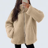 Holly | Soft Teddy Coat