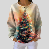 Eloise | Watercolour Christmas Tree Jumper