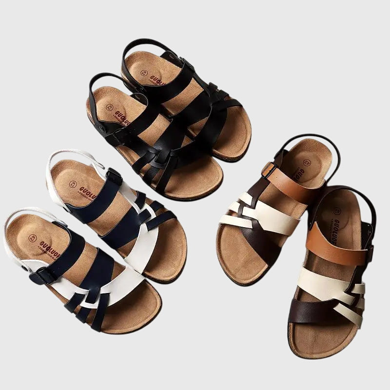 Nora cosy orthopaedic sandals, view 2