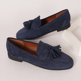 Ilona everyday comfort loafers in Navy Blue, front view