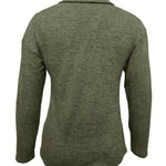Charlene half-zip collared top, view 9