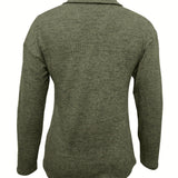 Charlene half-zip collared top, view 9