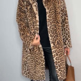Lola | Leopard Long Jacket