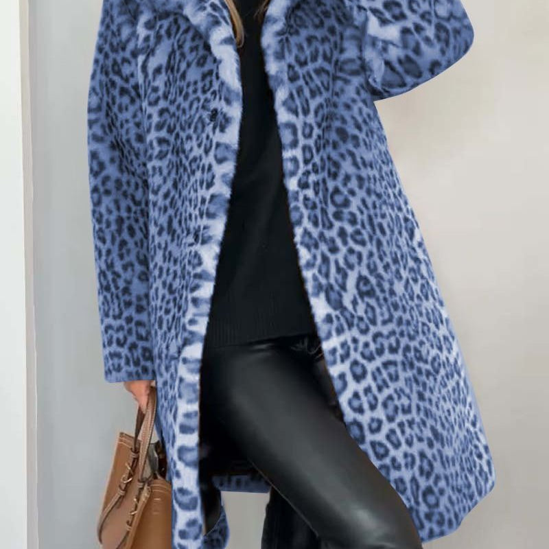 Lola | Leopard Long Jacket