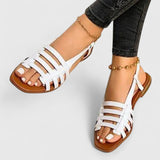 Loredana orthopaedic sandals in White, view 3