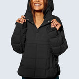 Joy | Oversized Hooded Pullover Jacket