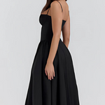 Rome corset midi dress, view 9