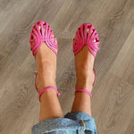 Romy layered strap sandal, view 6