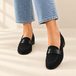 Elra mesh panel loafers, view 2