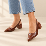 Lynn Orthopaedic Slingback Heels, view 4