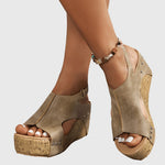 Lydia orthopaedic wedge sandals, view 4