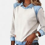 Mia casual long sleeve blouse, view 3