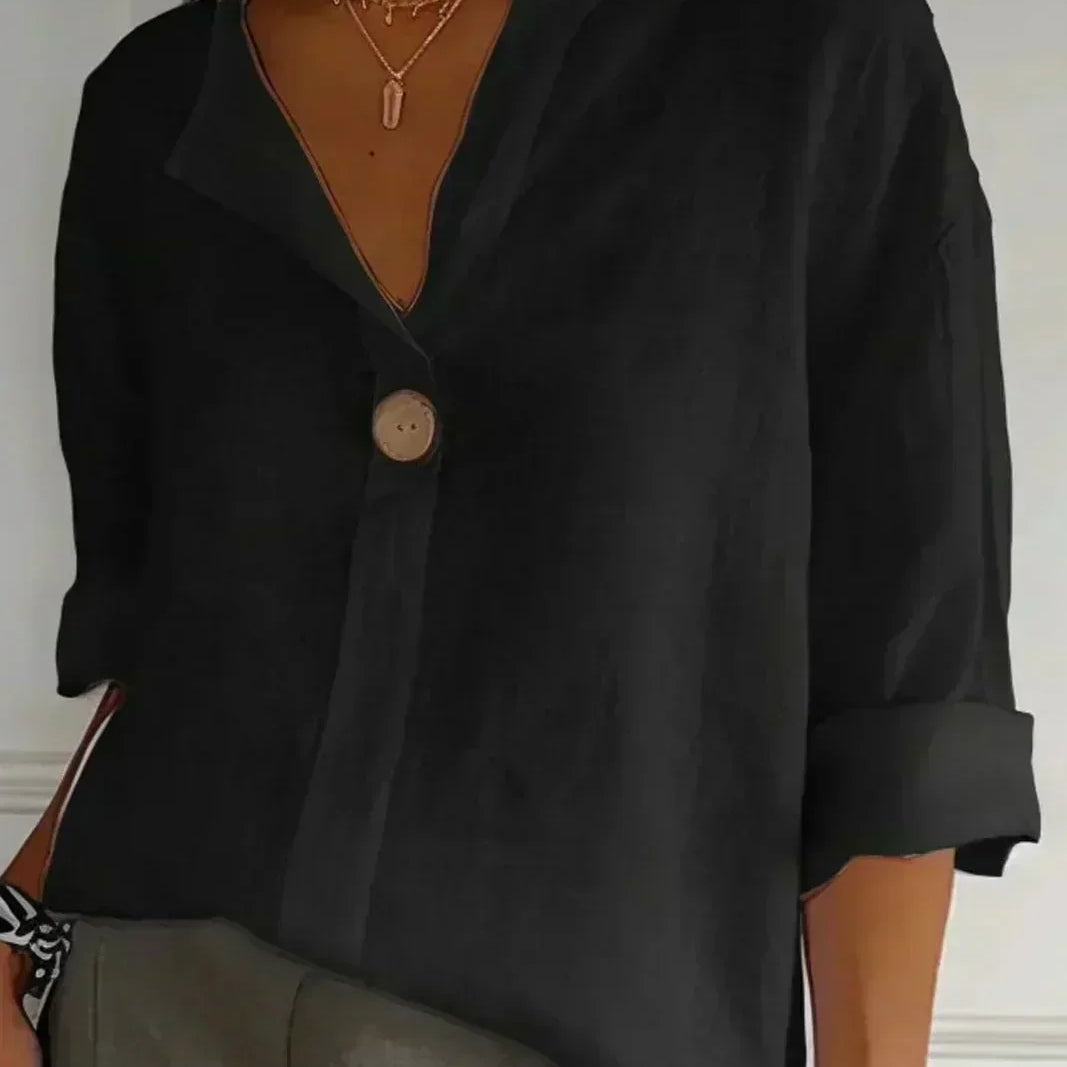 Zamma relaxed top in Black, view 4