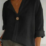 Zamma relaxed top in Black, view 4