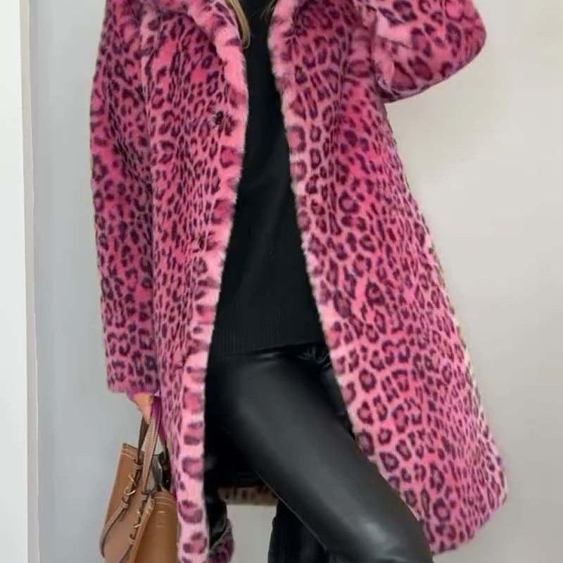 Lola | Leopard Long Jacket