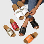 Kimberly Comfy Slide Sandals, view 3