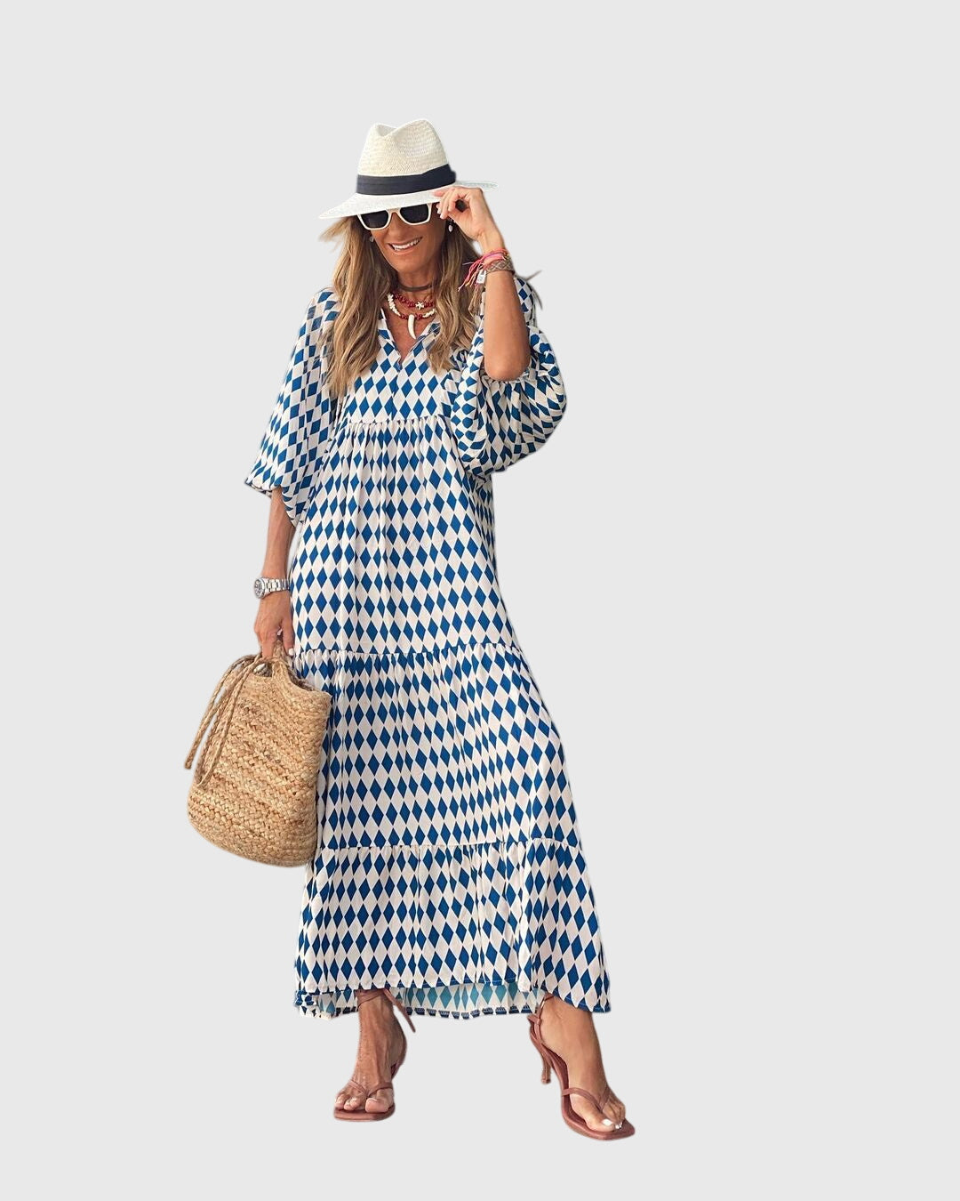 Sarah boho maxi dress, view 10