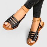 Loredana orthopaedic sandals in Black, view 4