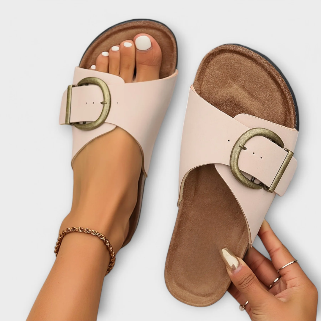 Avelina Double Strap Comfort Sandals, view 6