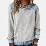 Mia casual long sleeve blouse, view 11