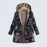 Sophia | Floral Fleece Jacket