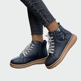 Opal | Low-Shaft Leather Orthopaedic Boots
