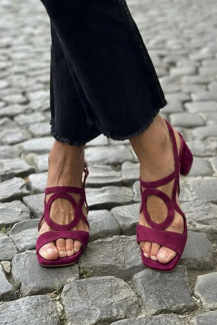 Talia woven sandal, view 5