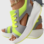 Marlene comfy sandals in Green, view 6