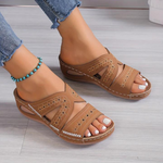 Emma Soft Step Slide Sandals, view 7