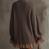Niena pleated knit midi dress, view 4