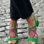 Talia woven sandal, view 4