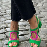 Talia woven sandal, view 4