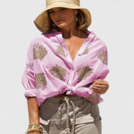 Veronika embroidered blouse, view 3
