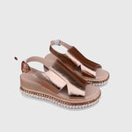 Veronica T strap sandals, view 5