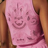 Moira | Pink Lace Set