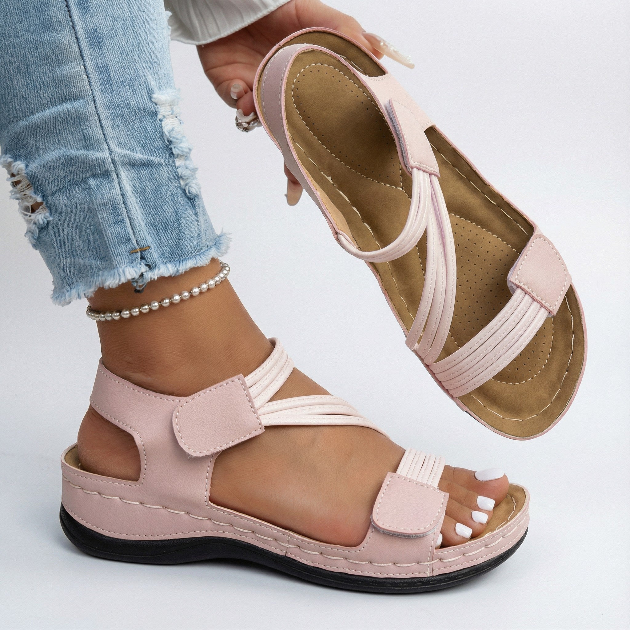 Juanita Soft Sole Comfort Sandals, view 12