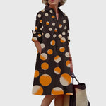 Paige elegant shirt dress with pockets, view 12